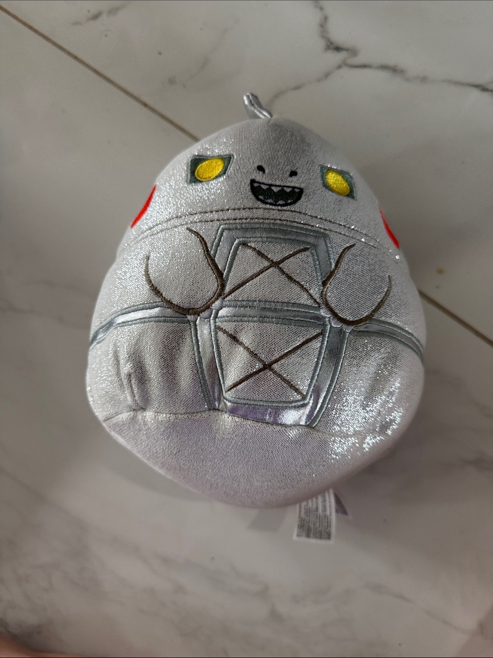 Silver Godzilla Squishmallow